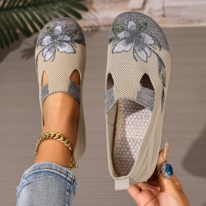Rosalie™ | Ballerine Ergonomiche con Motivo Floreale