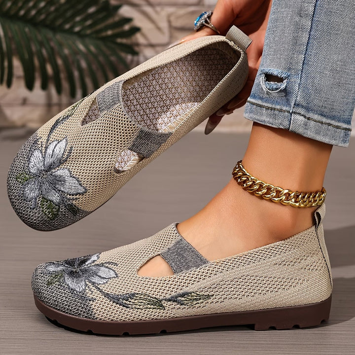 Rosalie™ | Ballerine Ergonomiche con Motivo Floreale