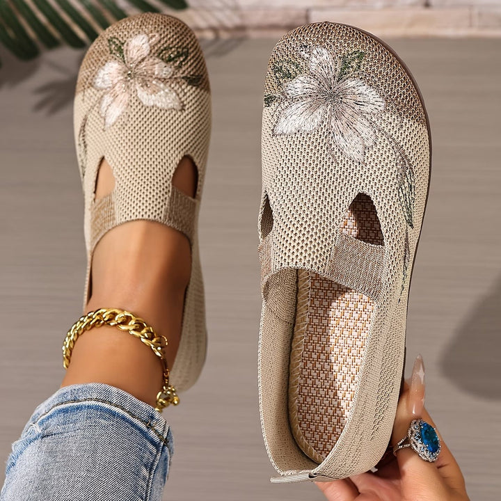 Rosalie™ | Ballerine Ergonomiche con Motivo Floreale