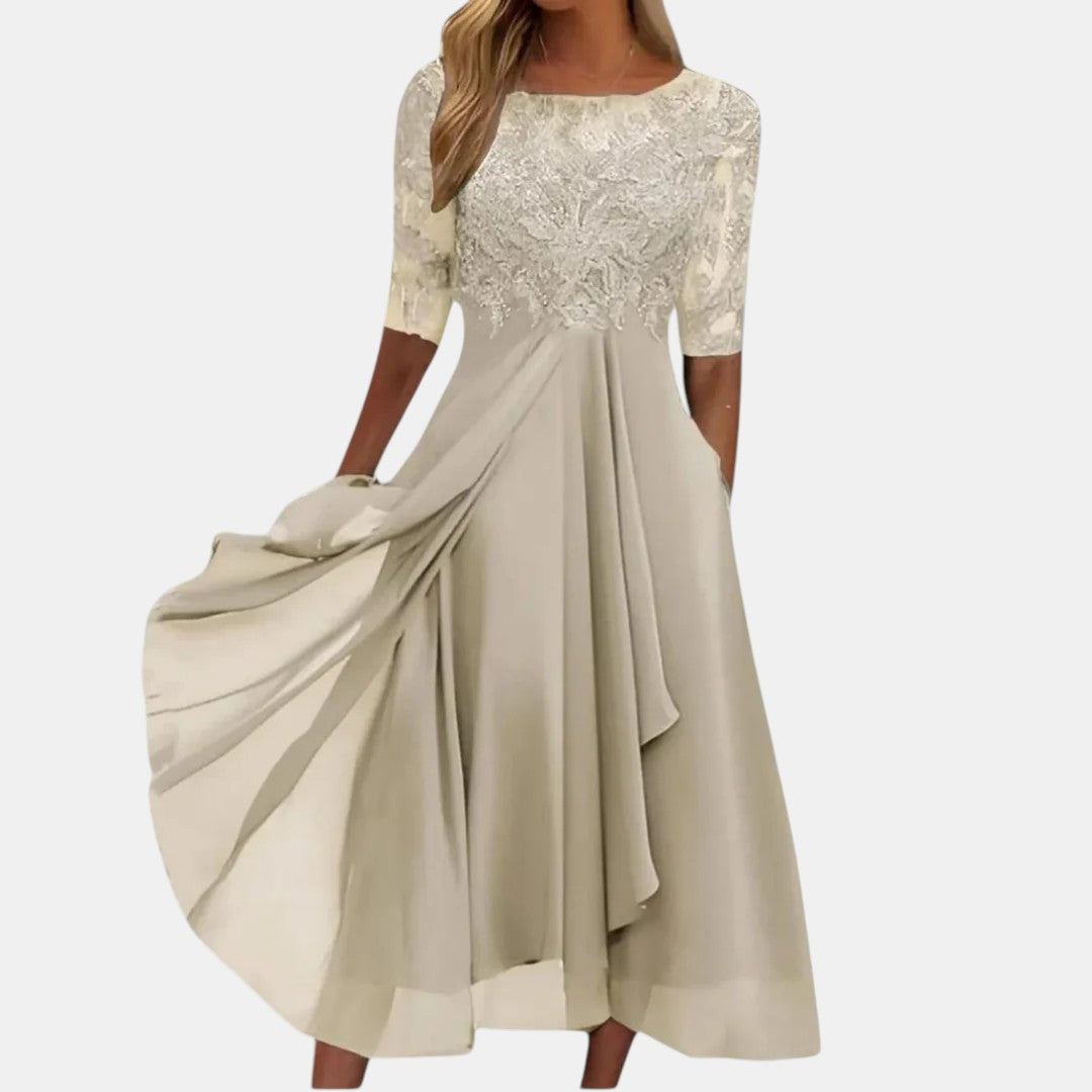 Rhonda™ | Elegante Abito in Pizzo