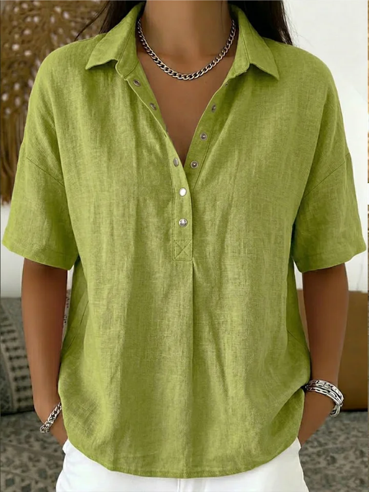Tessa | Camicia con Bottoni e Colletto