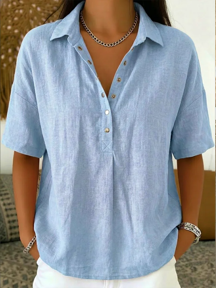Tessa | Camicia con Bottoni e Colletto