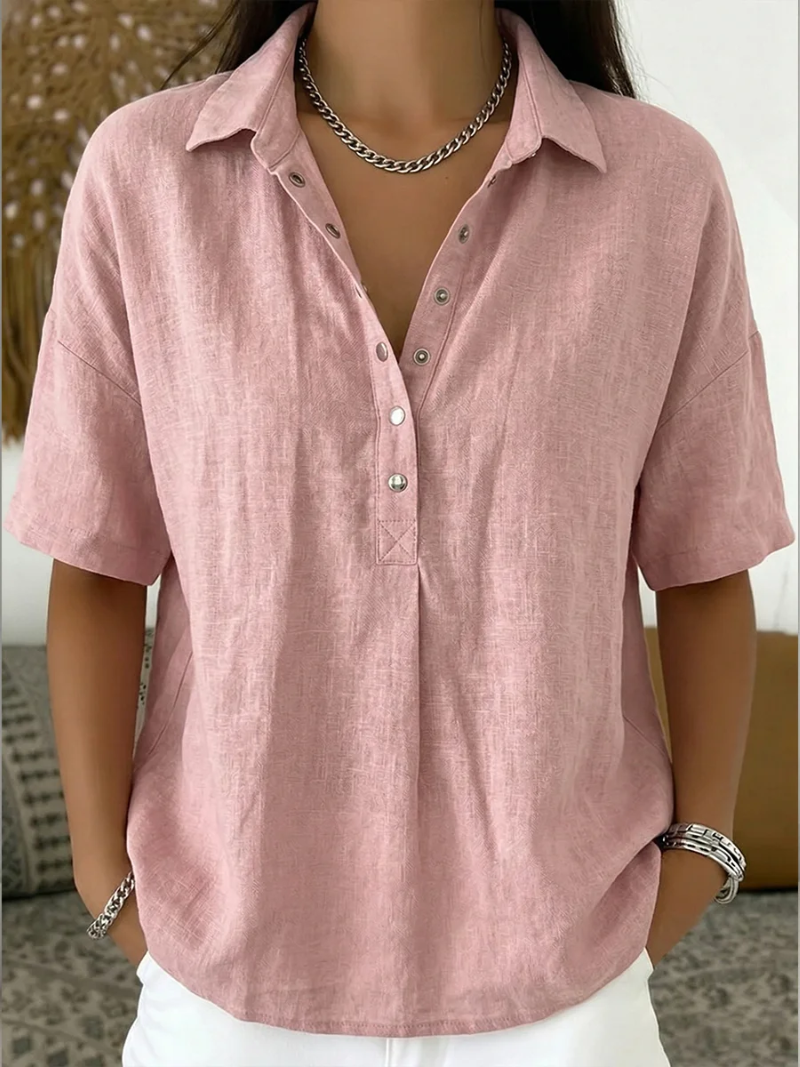 Tessa | Camicia con Bottoni e Colletto