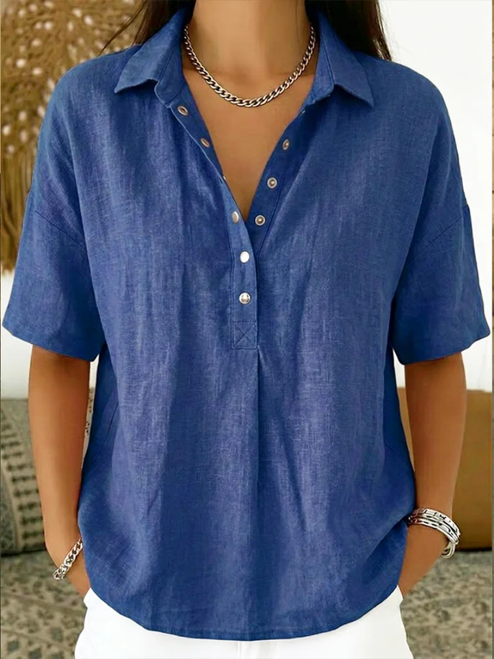 Tessa | Camicia con Bottoni e Colletto