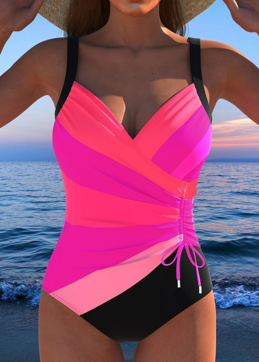 Mercedes | Costume da Bagno Incrociato Multicolore