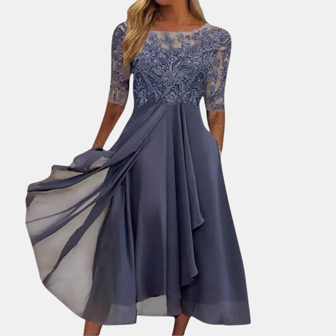 Rhonda™ | Elegante Abito in Pizzo