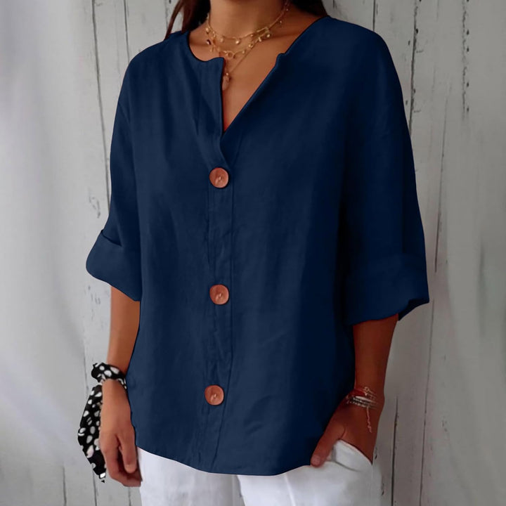 Harper | Blusa Leggera con Bottoni