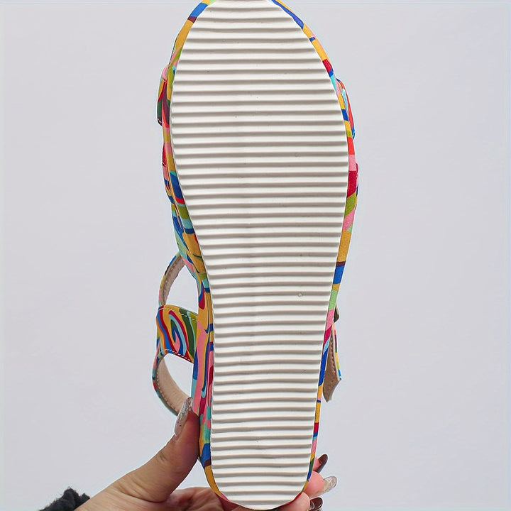 Selora | Sandali Colorati con Zeppa a Platform