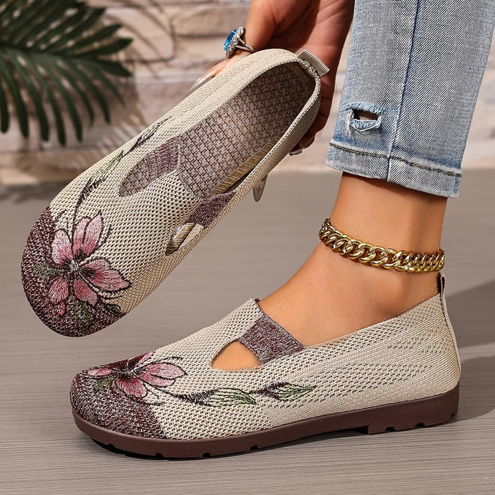 Rosalie™ | Ballerine Ergonomiche con Motivo Floreale