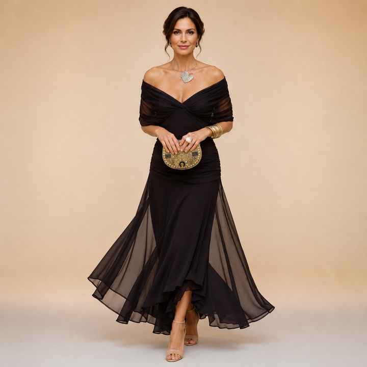 Emma™ | Elegante Abito Lungo da Cerimonia