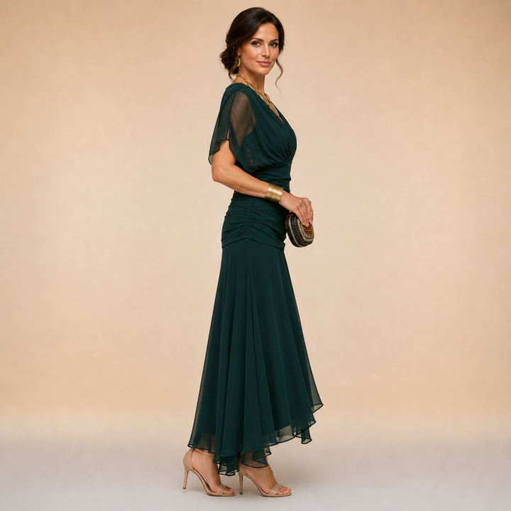 Emma™ | Elegante Abito Lungo da Cerimonia