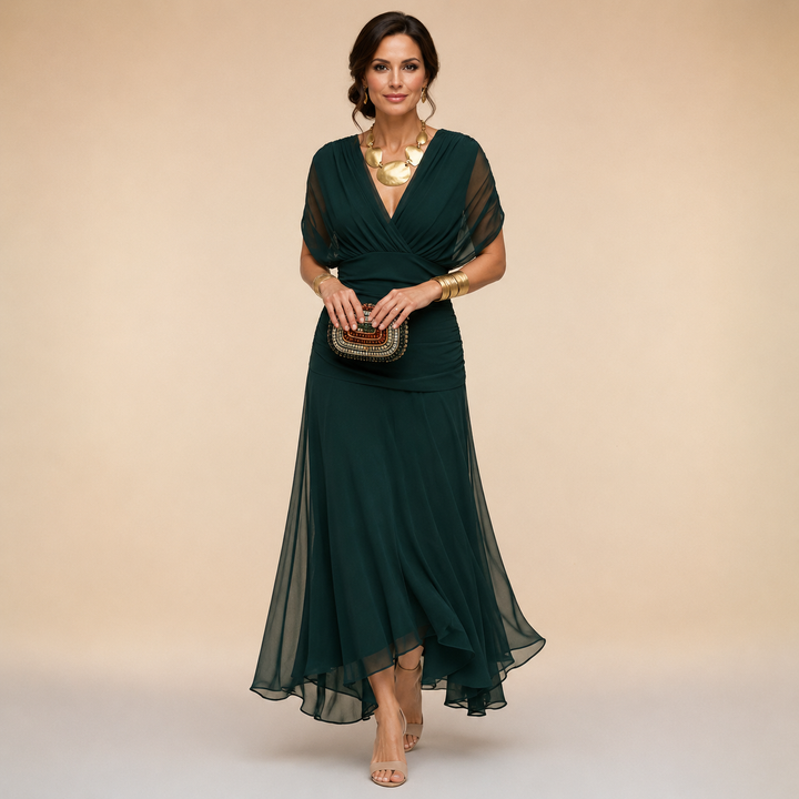 Emma™ | Elegante Abito Lungo da Cerimonia
