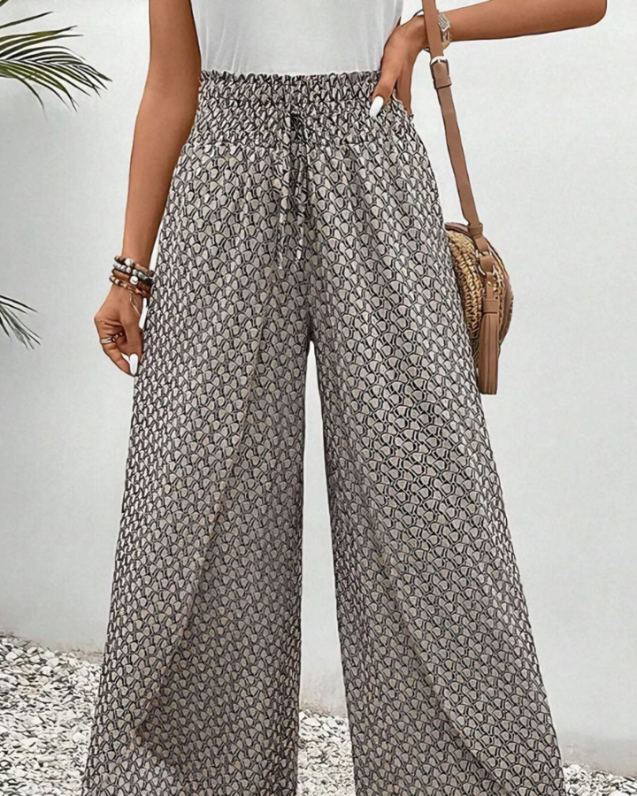 Sahara | Pantaloni Palazzo Stampati