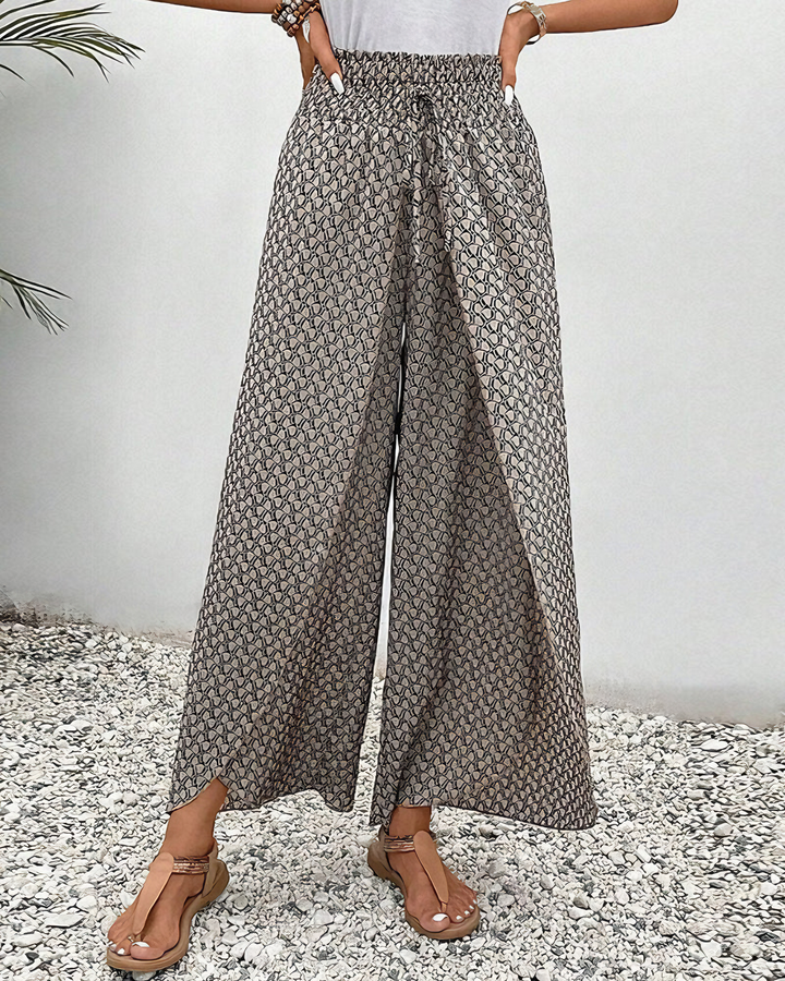 Sahara | Pantaloni Palazzo Stampati